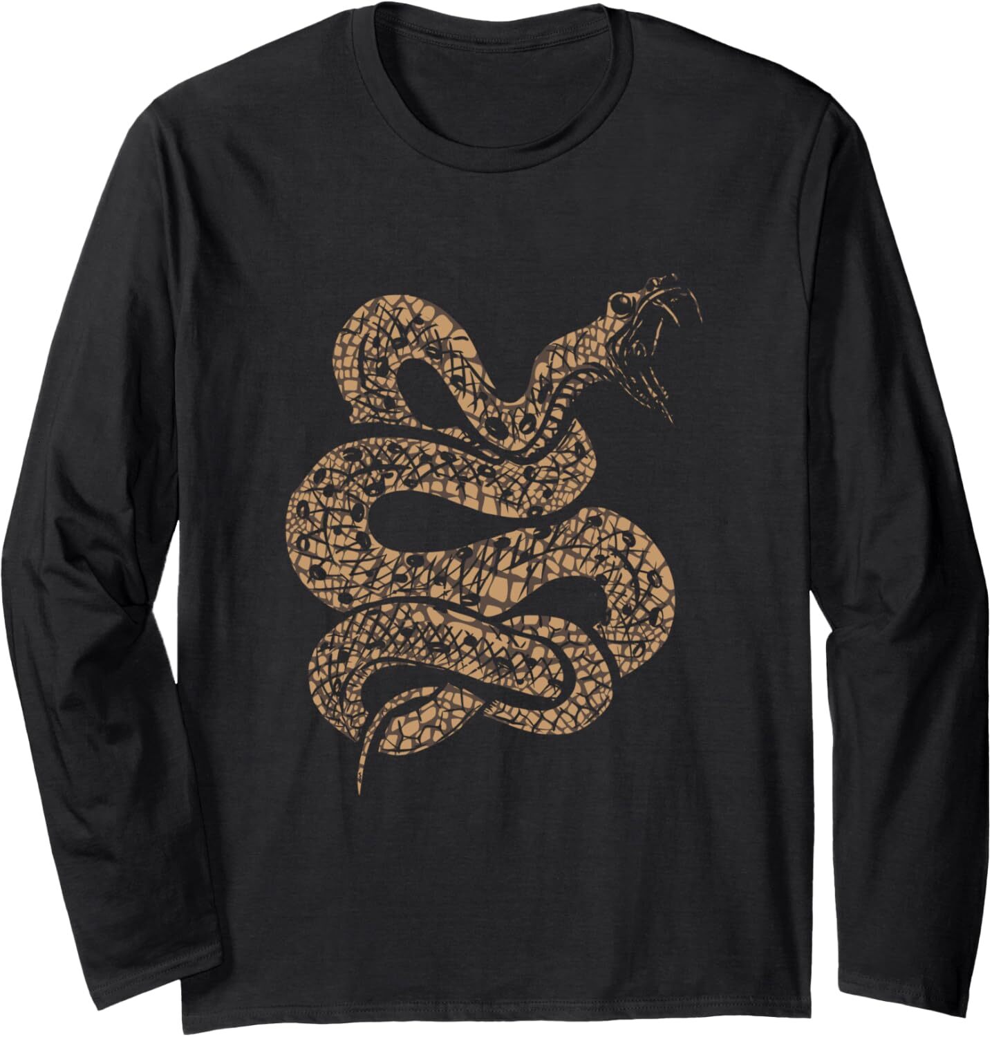 Long Sleeve Shirts For Men Sweatshirt King Cobra Hissing Distressed Snake Lover Gift Tee Streetwear Casual Tops Clothes Comfort Free shipping