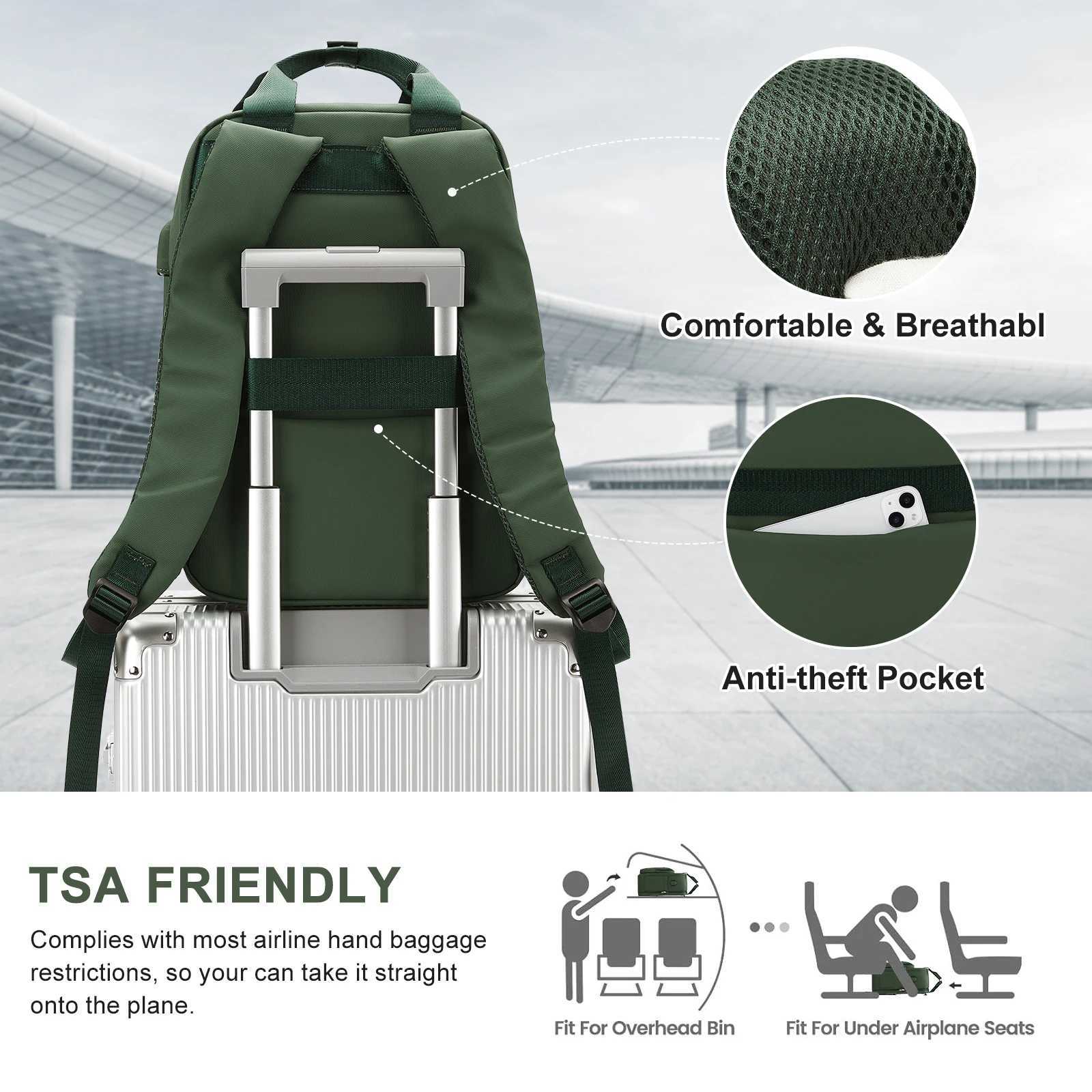 Travel Backpack Shoulder Bag Waterproof Lightweight Large Capacity Duffel Women s Usb Charging Laptop 240906