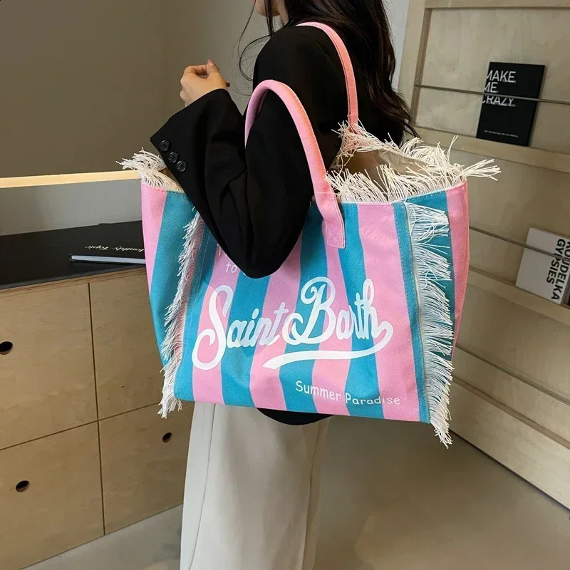 2024 Style Tote Casual Bags for Women Simple Letter Large Capacity Shoulder Bag Einschuldige Aktentasche 240906 f894