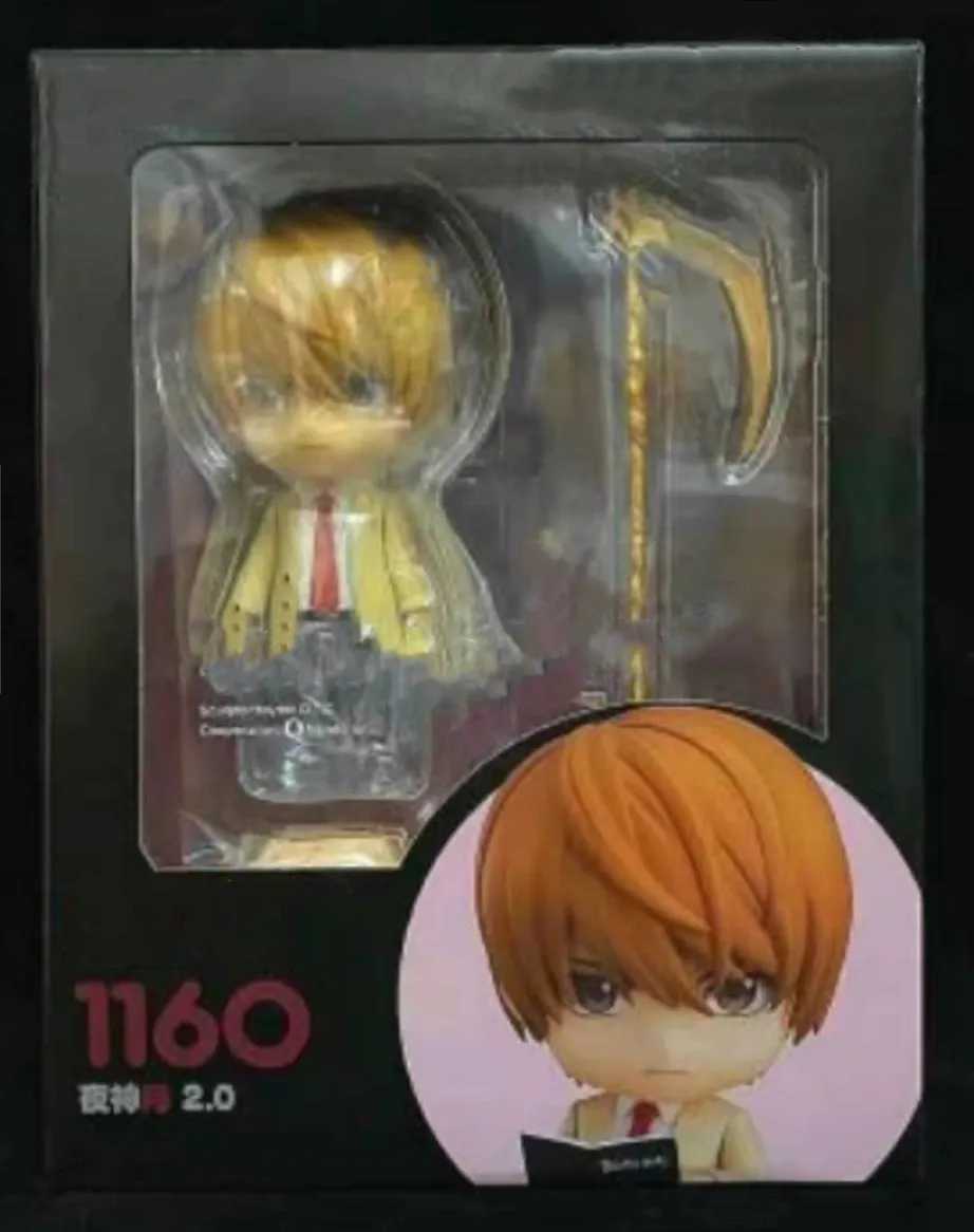 10CM Death Note L 1160# Yagami Light Death Note 1200# Action Picture PVC Toy Set Cartoon Model Toy Set W240905