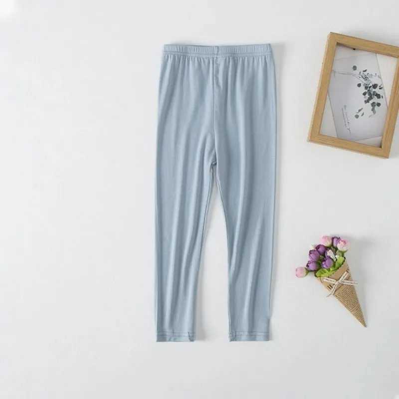 Children Girl Leggings Soft Elastic Modal Kids Leggings Candy Color Girls Skinny Pants Kids Trousers Clothes for 3-15 Years Y240906