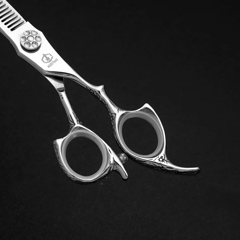 MIZUTANI Professional Barber Slimming Shaver 6.0-inch Barber 440Csteel Hair Clipper 240830