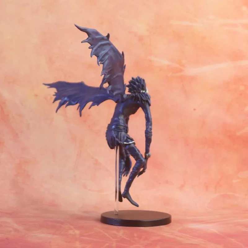 24CM Animated Character Death Note Ryuk Yagami Light MisaMisa PVC Standing Model Posture Childrens Series Gift Decoration Sculpture W240905357