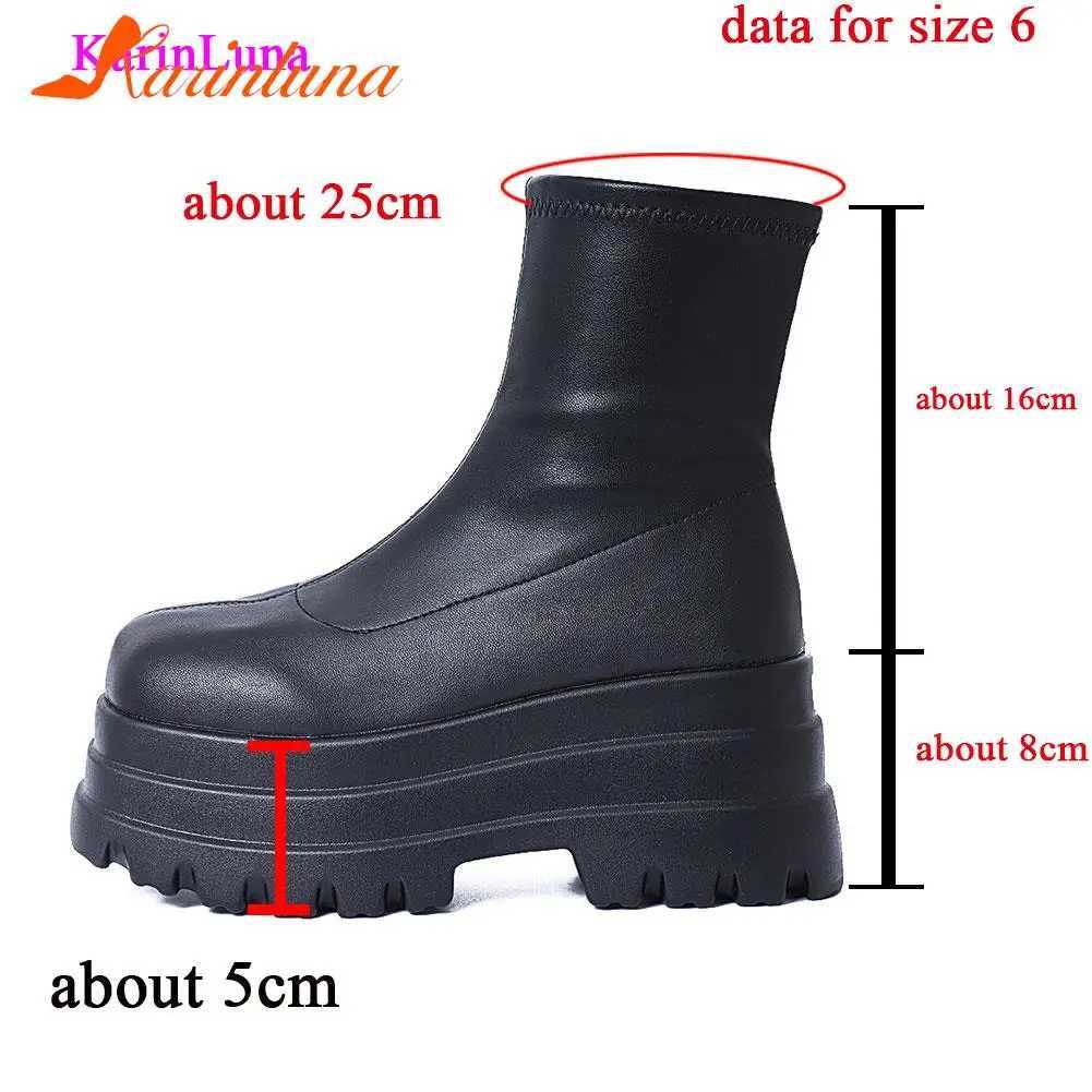 Womens Ankle Boots Gothic Cool Womens Three Bottom Boots 2023 New Street Womens Platform Sandals Large Size 42 CL240906