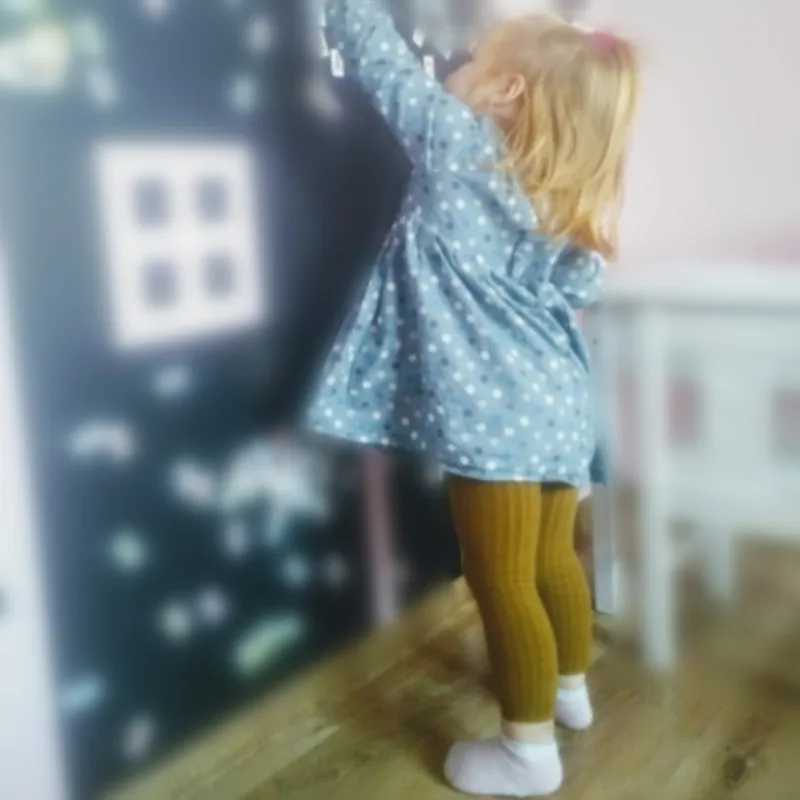 Solid Kids Girls Leggings Cotton Knit Leggings for Girls Casual Childrens Girl Summer Pantyhose Summer Spring Y240906
