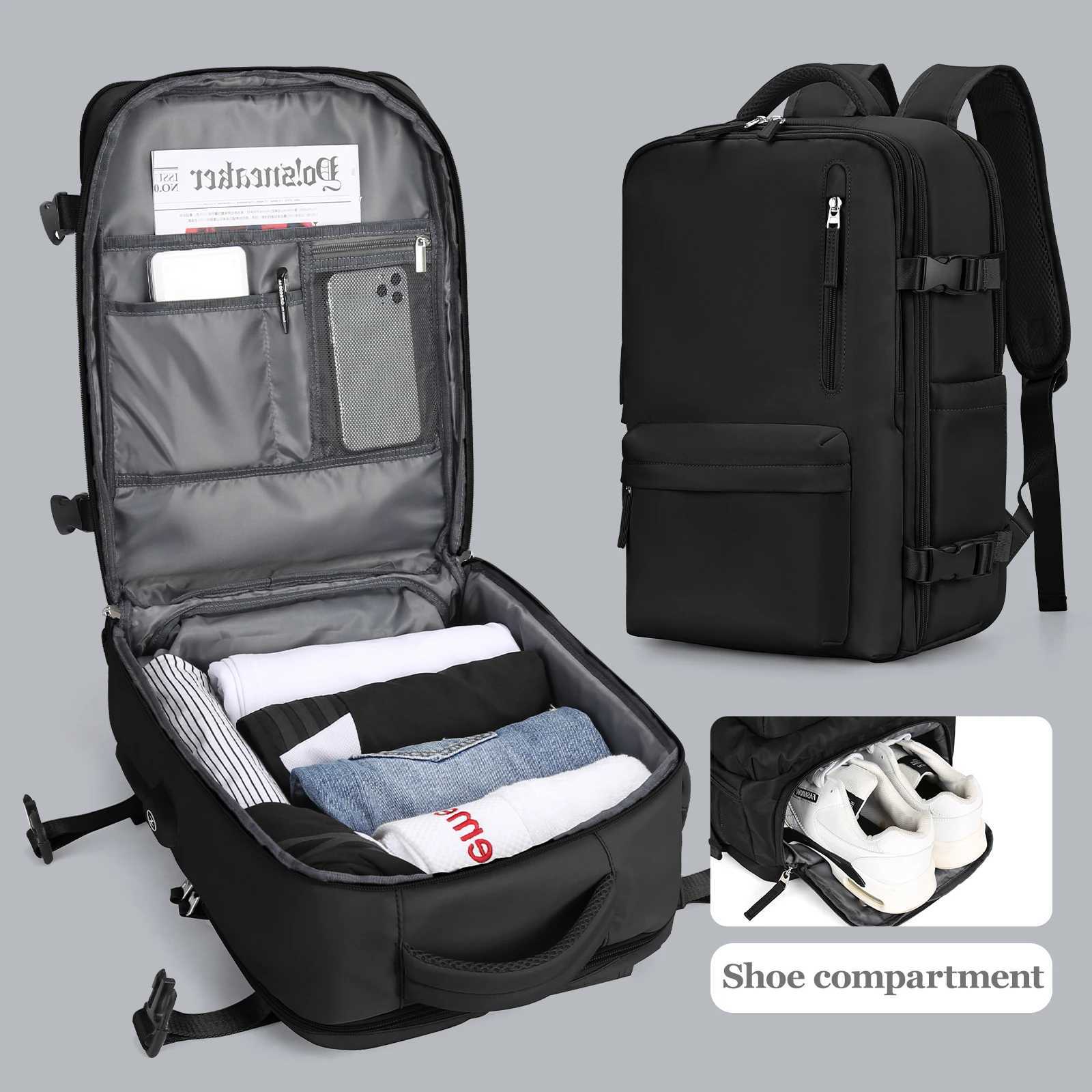 Travel Laptop Backpack Business Anti Theft Durable Carry on Backpack with Usb Port Water Resistant College Bag for Men Women 240906