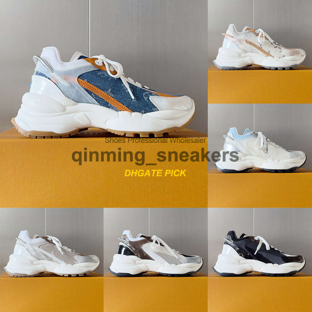 10A Trainer Designer Skate shoes women Denim lace up non-slip low cut sports casual shoes sneakers Textile laces with signature accessories Virgil Flowers