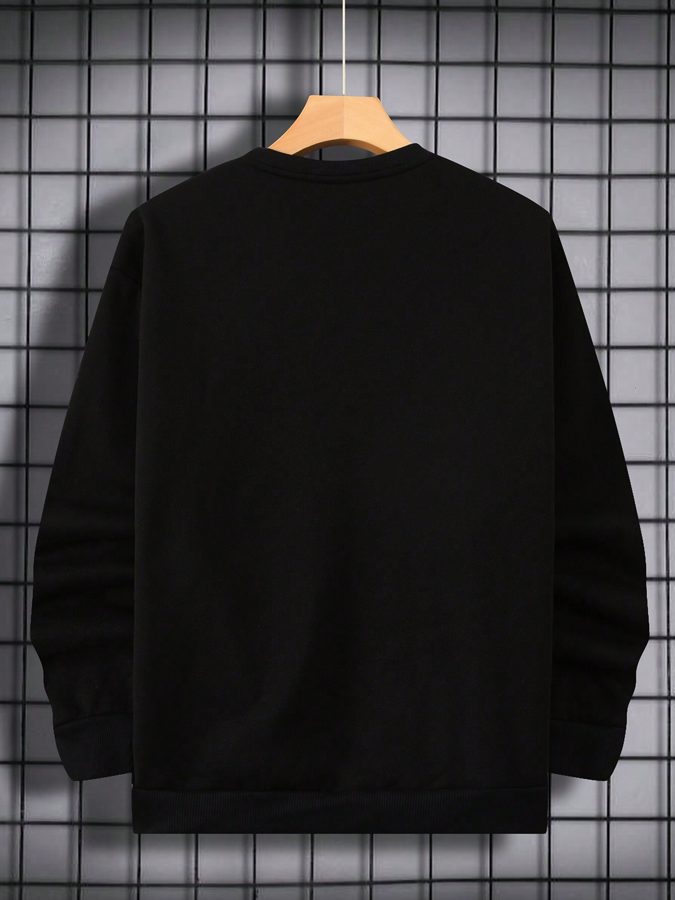 Men's Spring And Autumn Loose Fit Casual Round Neck Long Sleeve Sweatshirt With Animal Prints