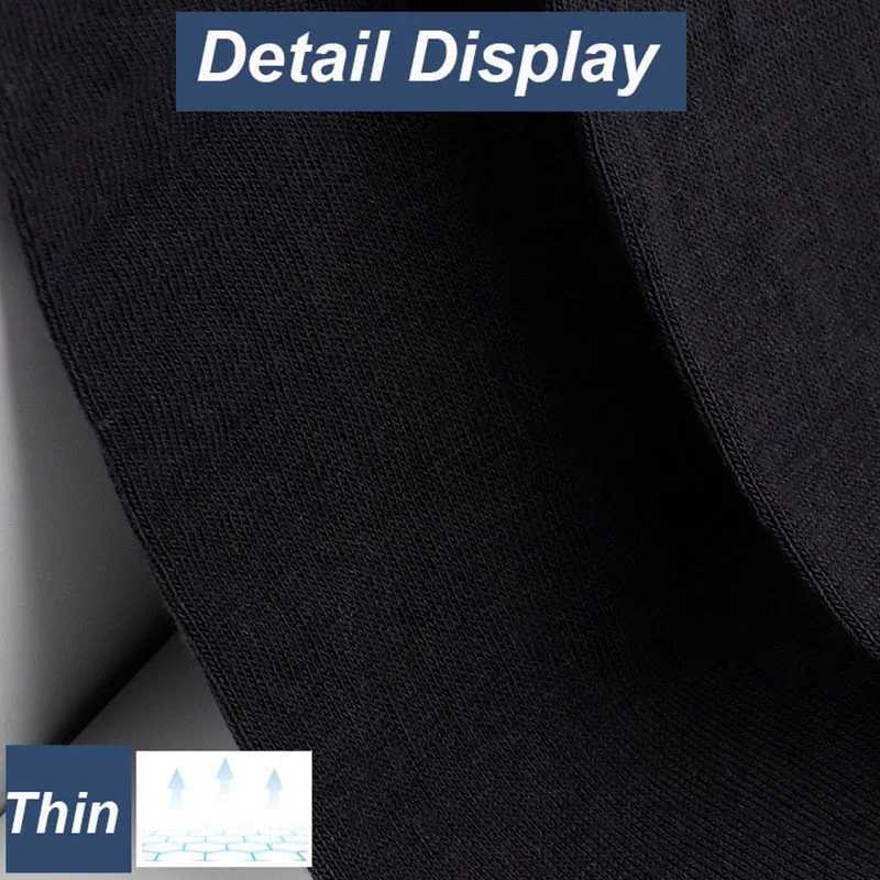 2 pairs of large-sized mens spring and summer thin cotton socks comfortable odor resistant solid color personalized packaging gift socks W240905