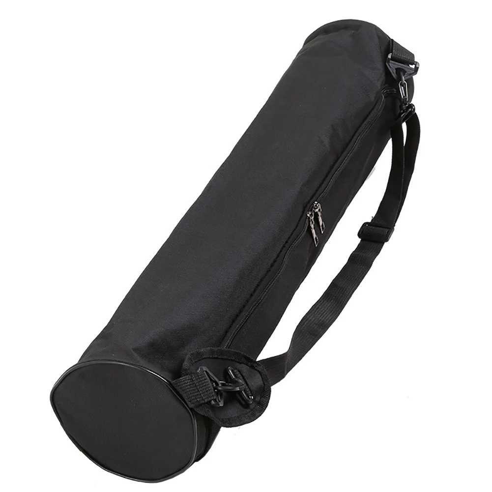1 portable multifunctional yoga bag canvas yoga mat handbag fitness backpack W240906