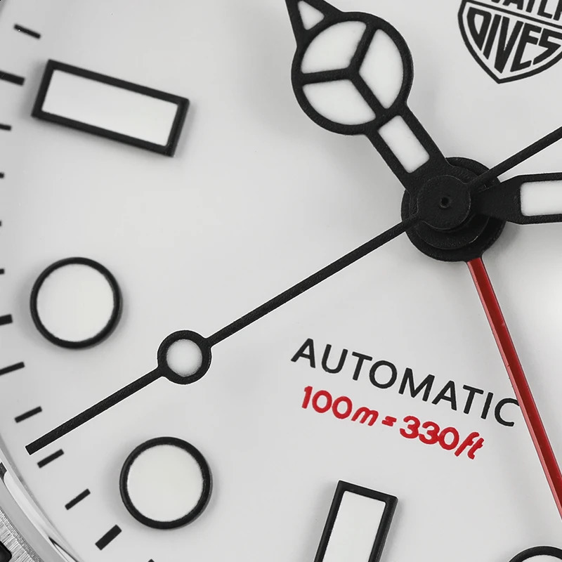 Watchdives WD16570 Automatic Mechanical NH34 GMT Watch Sapphire Crystal Luminous Waterproof 100m Stainless Steel Men Watches 240716
