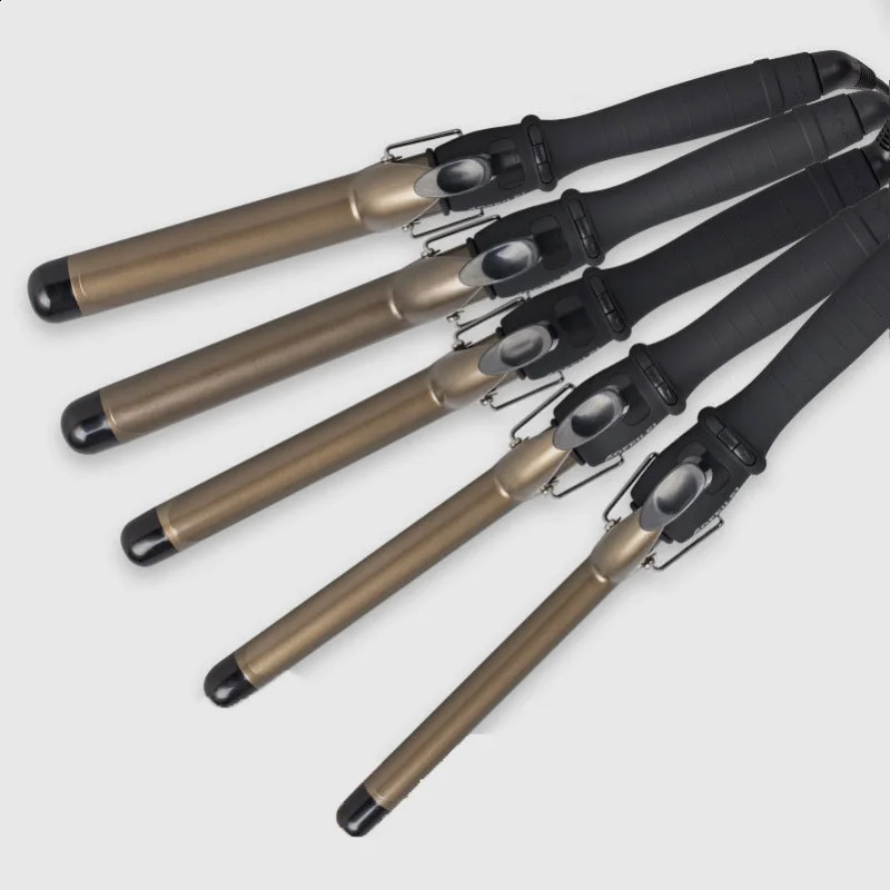 LCD temperature adjustable curling iron professional curling iron waves beauty styling tool 240905