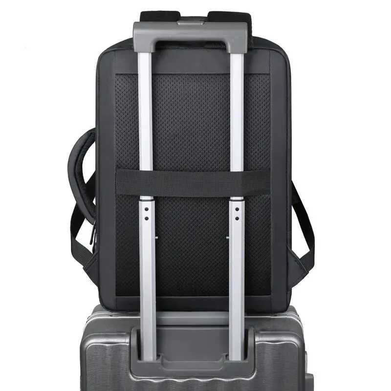 Men Large Capacity Backpack Usb Charging Male Laptop Bagpack Waterproof Business Travel Back Pack Luggage Bag Mochila 240906