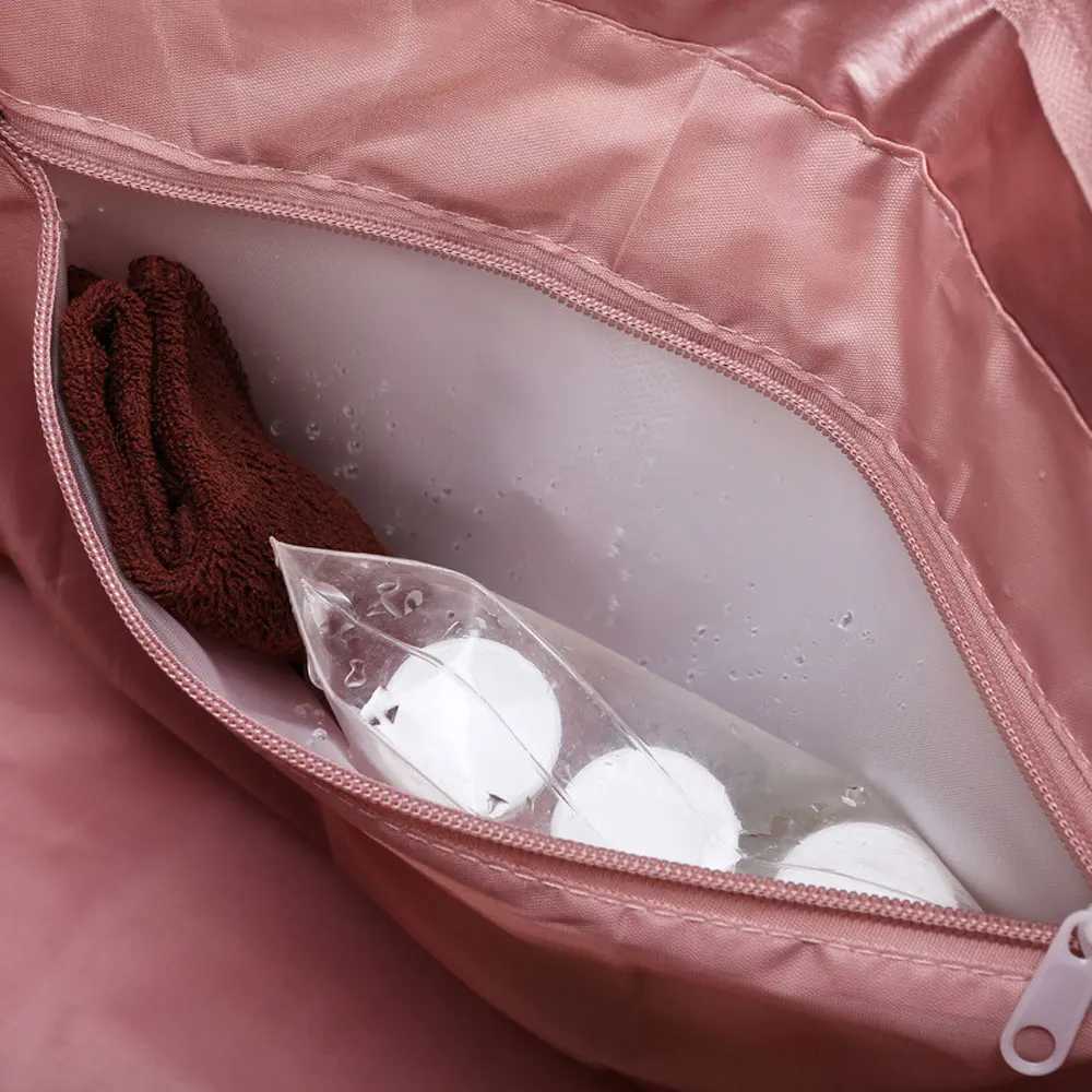 Yoga mat storage bag womens fitness training travel handbag dry wet separation waterproof fitness bag W240906
