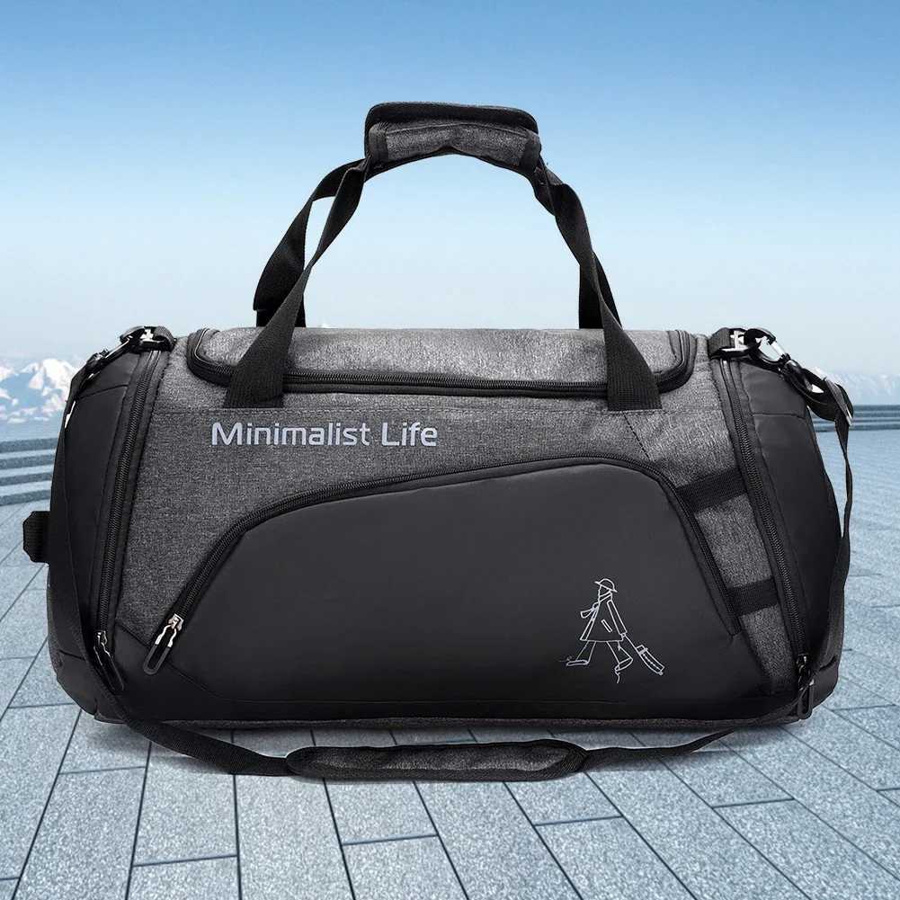 Fitness Bag Waterproof Fitness Bag Mens Outdoor Fitness Portable Fitness Bag Ultra Light Multi functional Yoga Sports Travel Backpack W240906