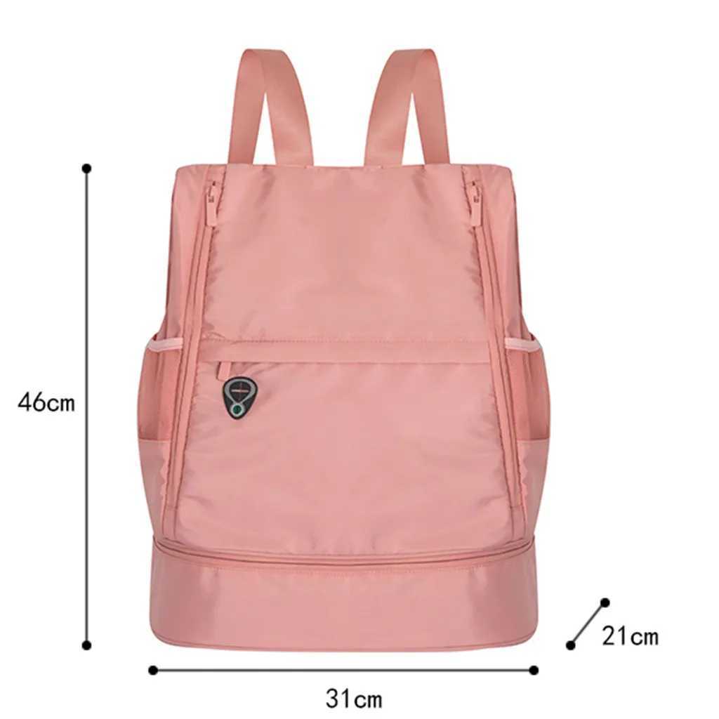 Womens multifunctional bag shoe position dry wet separation yoga fitness bag large capacity sports bag Sac master womens Bolsas W240906