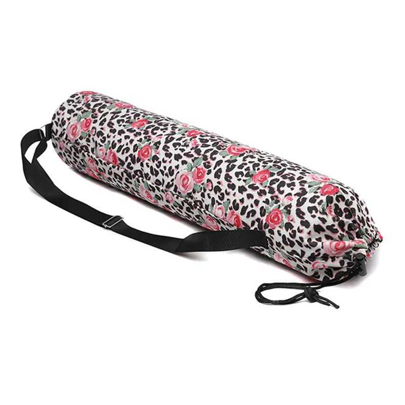 Yoga Mat Handbag Adjustable Shoulder Strap Printing Portable Fitness Exercise Yoga Mat Handbag Fitness Exercise W240906