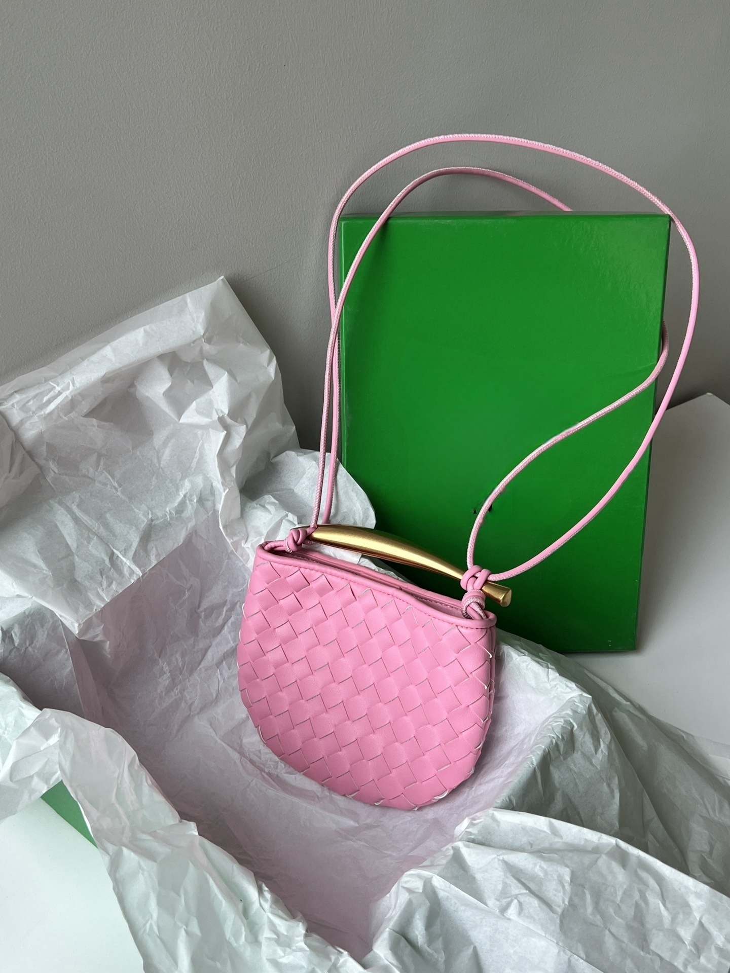 designer bag purse Knitting handbags gold Shark handle Leather Hobos bag Women shoulder bag Evening luxury Fashion Patchwork cosmetics wallet