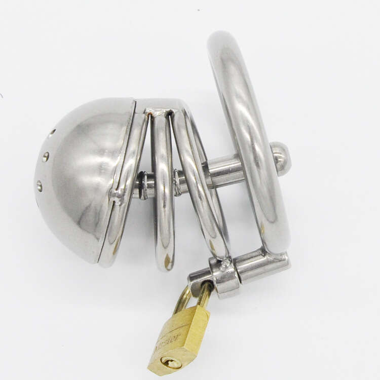 Prison Bird Authentic Men's Stainless Steel Chastity Device cb6000 with Conduit Adult Products A087