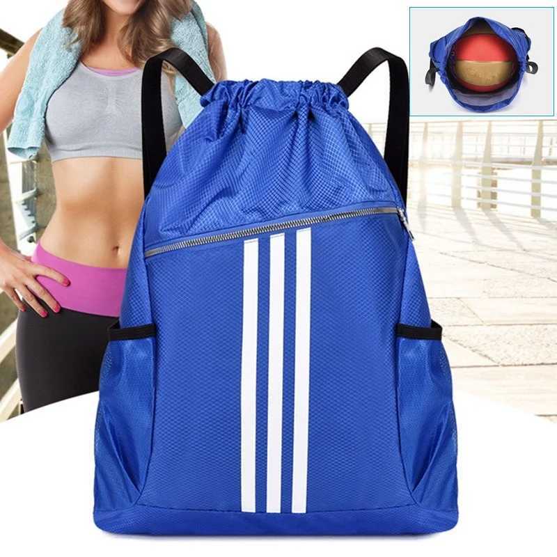 Sports bag gym womens drawstring basketball fashion 2022 large fitness shoulder Bolsas womens travel mens yoga mens backpack W240906