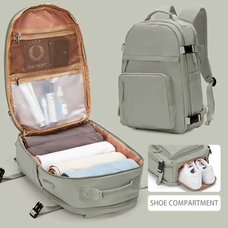 Large Travel Backpack for Women Capacity High Quality Schoolbag Overnight Weekend Bag Waterproof Men s Laptop 240906