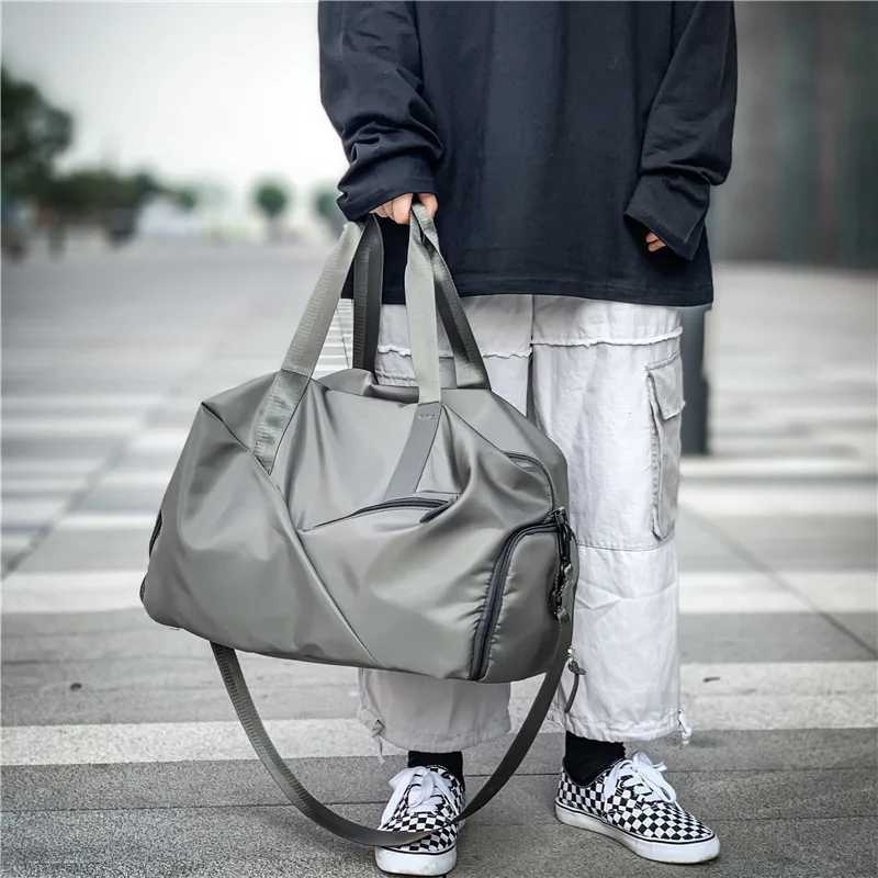 Sports and fitness bag dry wet separation yoga bag waterproof travel shoes handbag womens shoes shoulder bag sports bag W240906