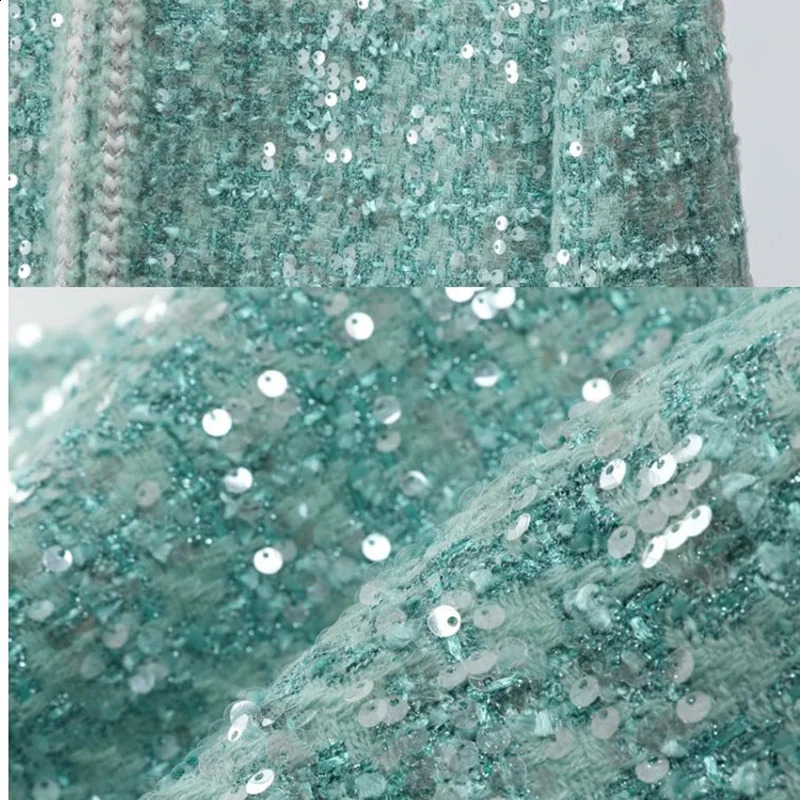 Fashionable highquality sequin short jacket elegant fashion womens 240902