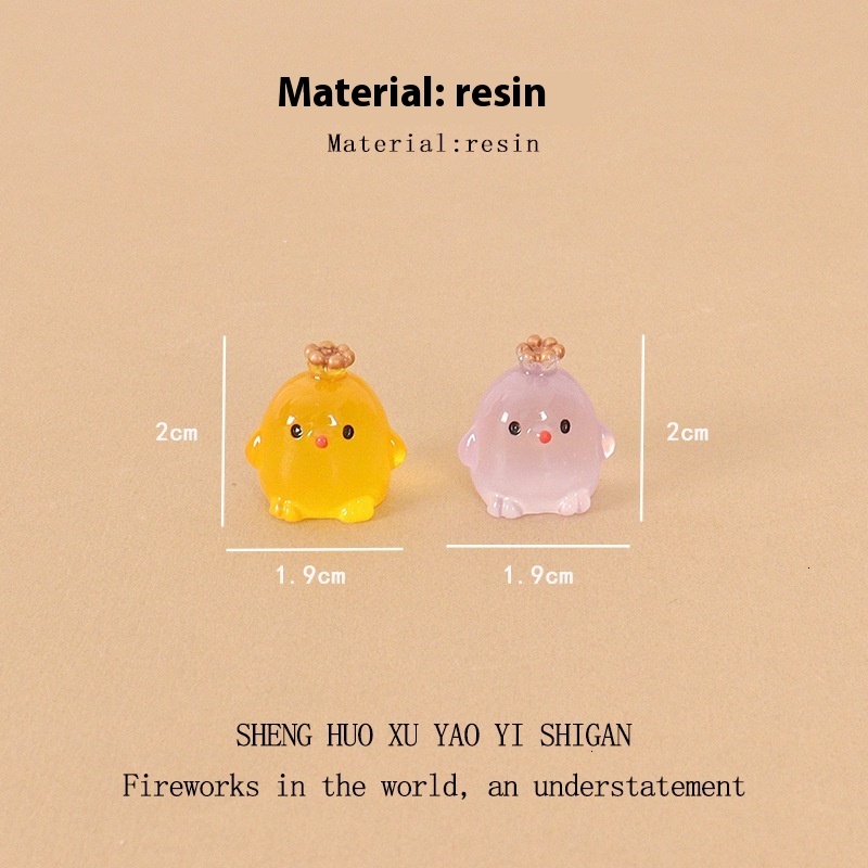 Elegant Lighted Chick Figure Adorned with Regal Crown - Unique Resin Craftsmanship Enriches Any Space's Aesthetic Appeal