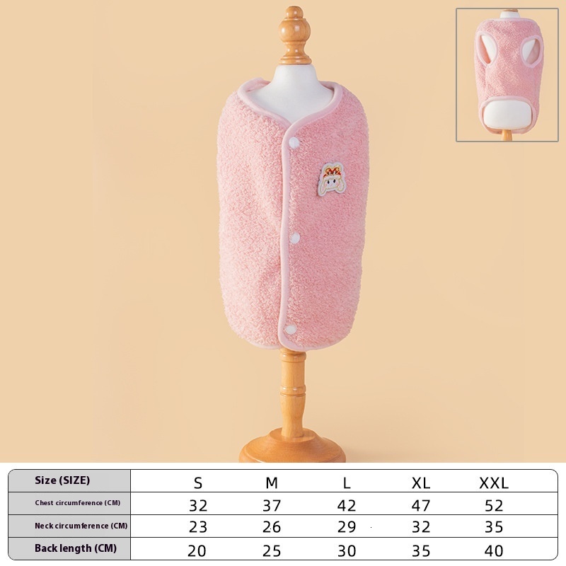 Comfortable Pet Cardigan for Small Dogs and Cats - Ideal for Spring and Autumn Wear