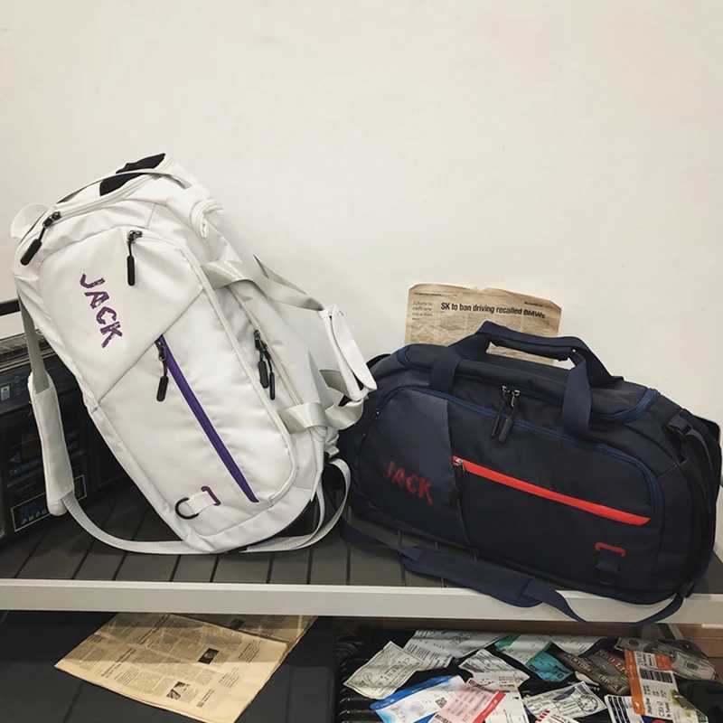Gym fitness bag womens travel handbag luggage shoes pocket luggage bag weekend yoga bag mens shoulder cross exercise outdoor bag W240906