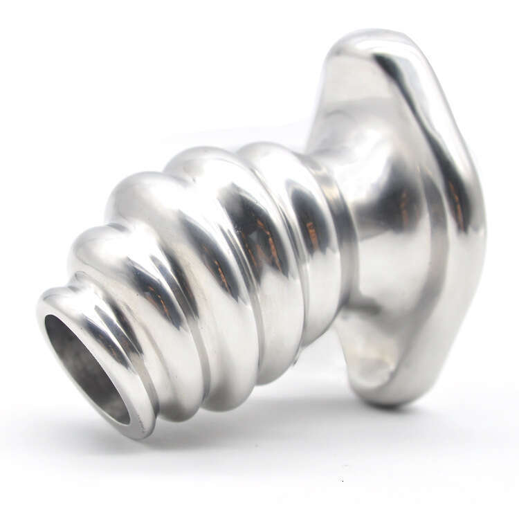 Prison Bird Authentic Men's Stainless Steel Heavy duty Anal Stopper, Rear Court Latch, Adult Products A336