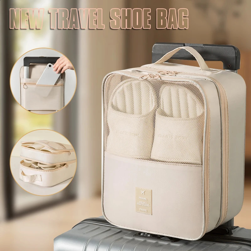 Portable travel shoe bag multifunctional underwear storage 240906