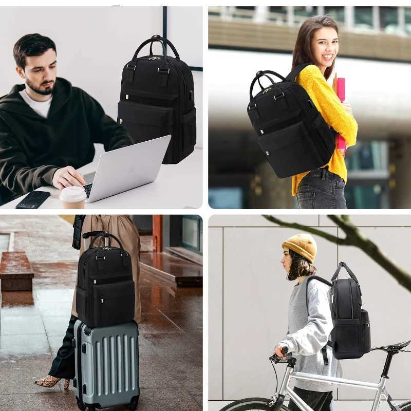 New in Travel Backpack Fashion Usb Charging Laptop Lightweight Handbag School Bags for Multifunctional Suitcase Backpacks 240906