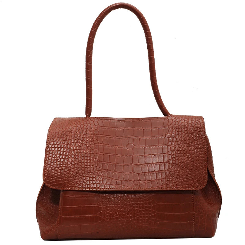 Fashionable womens leather briefcase large capacity lightweight textured office bag fashionable executive 240906