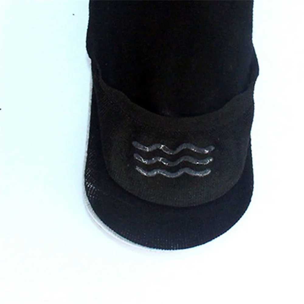 5 pairs of Happy Sports Mens Cotton Boat Socks Solid Color Anti slip Silicone Invisible No Display Womens Ankle Socks W240905