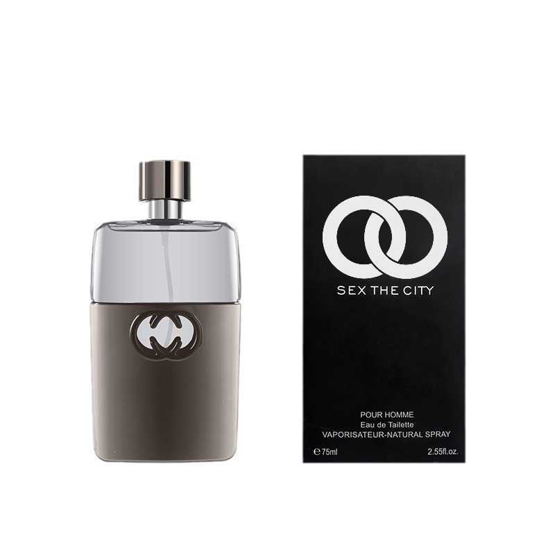 Men's Perfume Guilty Black black sin love men Cologne fresh wooden sandalwood Eau De Toilette 75ml