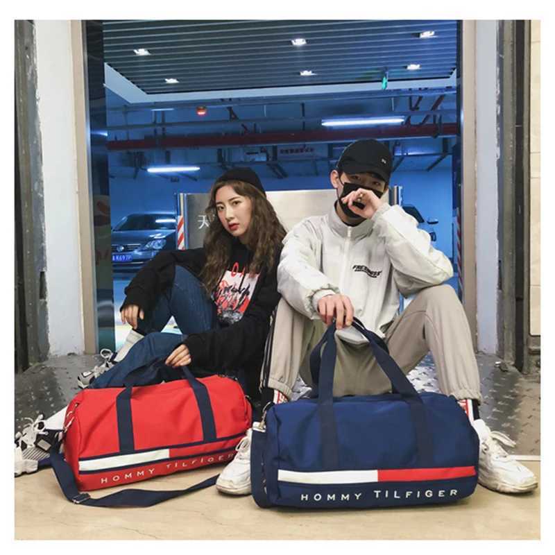 Fitness bag for women travel luggage shoes luggage bags gym accessories weekend yoga mens shoulder exercise outdoor bag W240906