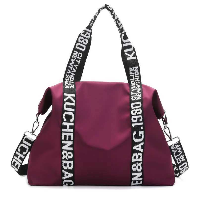 Fitness bag shoulder strap travel training exercise fitness suitable for women waterproof large lightweight yoga luggage large handbag W240906