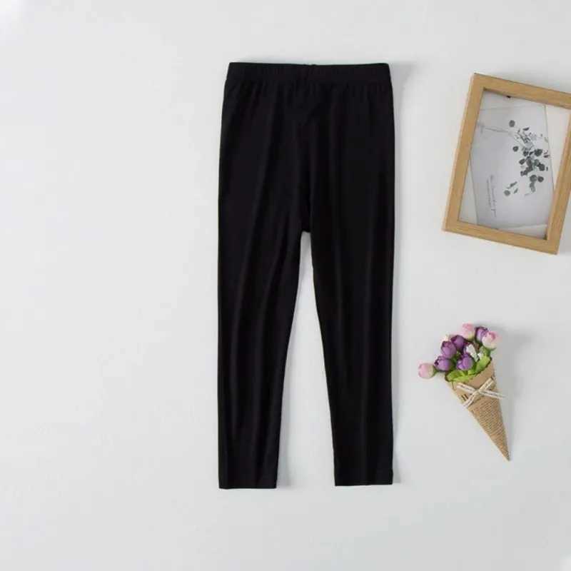 Children Girl Leggings Soft Elastic Modal Kids Leggings Candy Color Girls Skinny Pants Kids Trousers Clothes for 3-15 Years Y240906