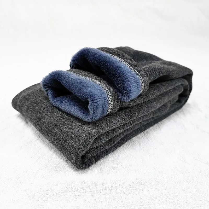 Clothing For Girls Pants Autumn Winter Plus Velvet Leggings Girls Slim Warm Girls Leggings Kids Trousers Y240906