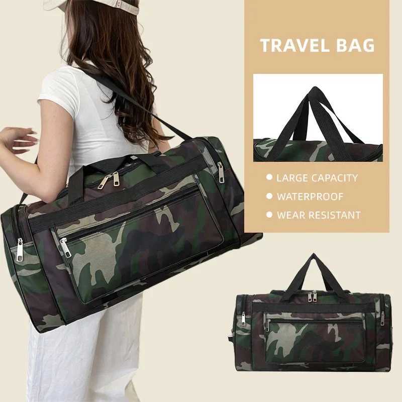 Multi functional fitness yoga exercise bag suitable for womens travel storage shoulder bag large capacity handbag W240906