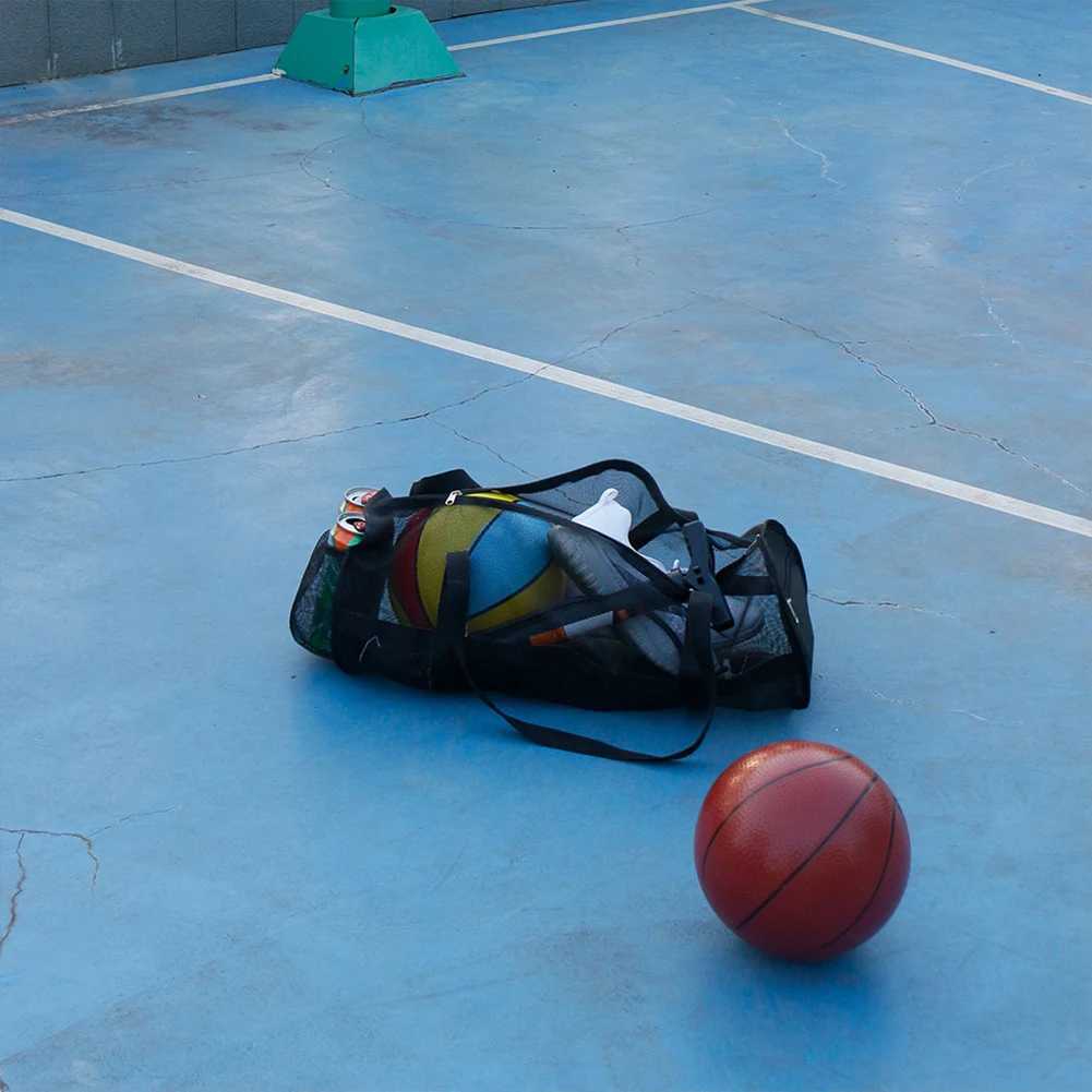 Football storage bag lightweight foldable online swimming bag multifunctional PVC canvas bag large capacity fitness yoga bag W240906