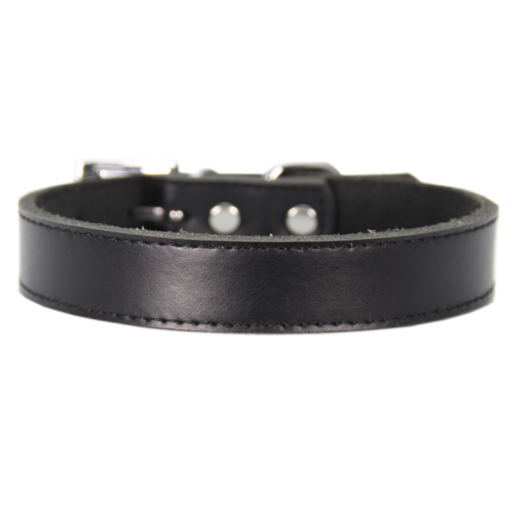 Animal Rescue Donation Pet Collar Large Dog Collar Thick Cowhide Leather Leather Dog Collar