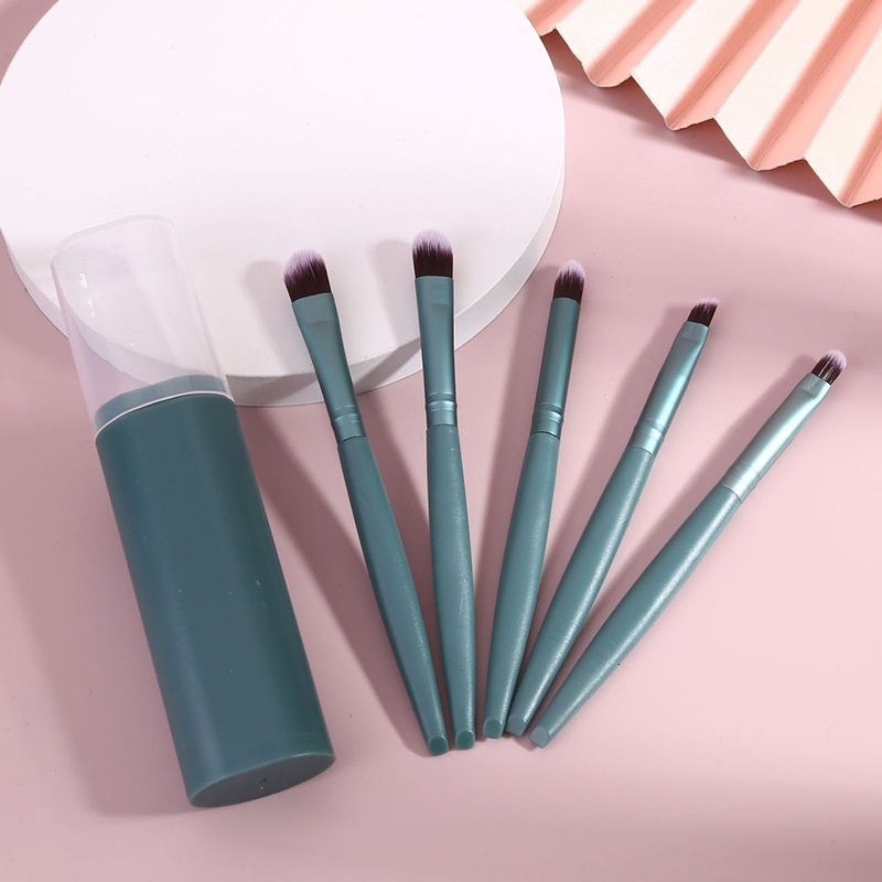 5 brushes Simple portable set Smoky eye shadow makeup brush beauty tools