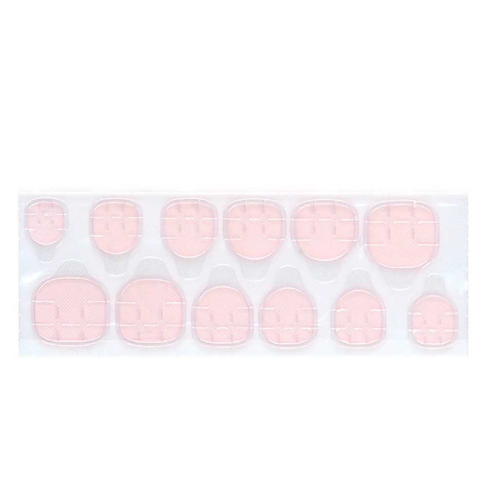 24 pieces of short square fake nails manually pressed with glue on the fake nails reusable glue full cover tip manipulation tool W240905