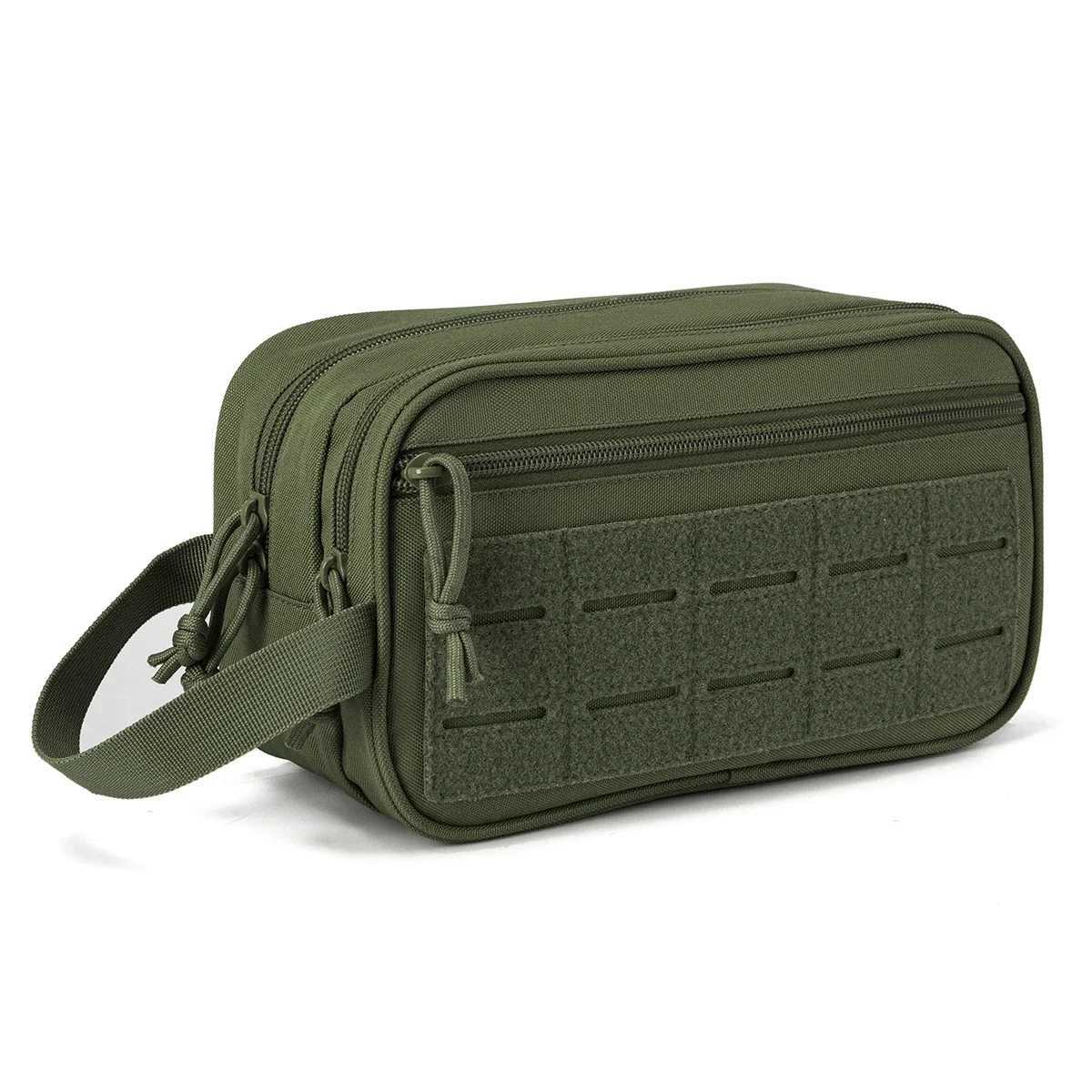 Mens sanitary bag travel shower bag waist backpack tool Molle bag small Dopp kit mens shaving kit W240905
