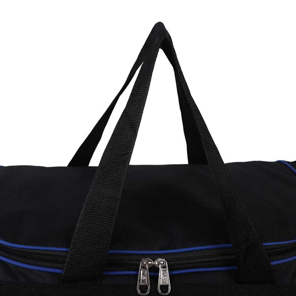 Oxford Fitness Bag Multi functional Yoga Sports Backpack Durable Adjustable Shoulder Strap with Zipper Used for Travel and Swimming W240906