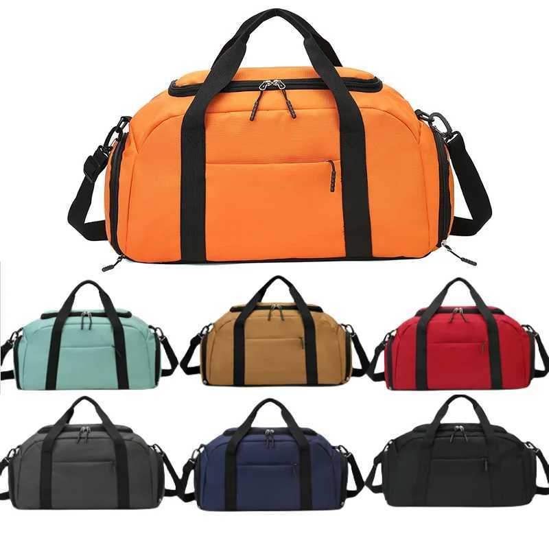 New sports and fitness bag large capacity fitness yoga bag with shoe bag fashionable mens training ultra light travel bag W240906