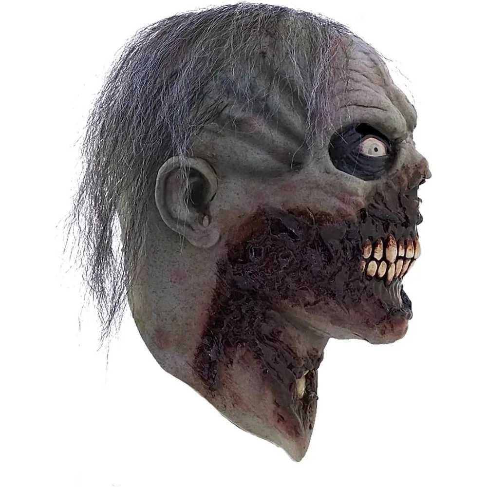 Halloween NecessitiesFurious Zombie Latex Mask Angry Zombie Latex Mask Zombie Latex MaskHalloween NecessitiesXJ240905