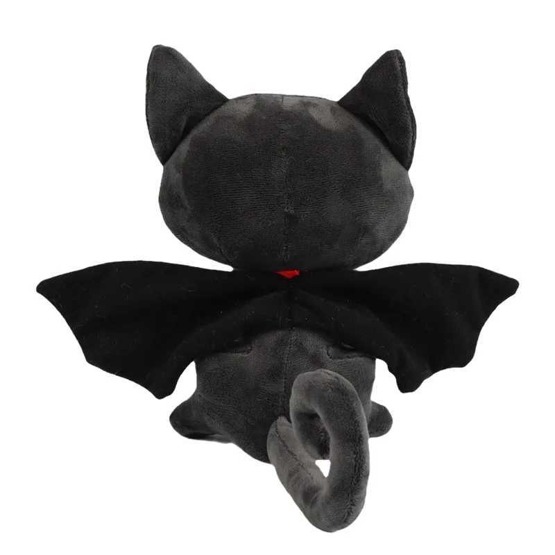 28cm Halloween Black Cat Plush Toy Halloween Black Cat Plush Toy Life Plush Cat Stuffed Animal Toy Halloween Decoration W240821